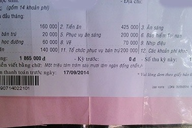 Nghiêm cấm trường vận động phụ huynh đóng khoản thu “ngoài luồng”