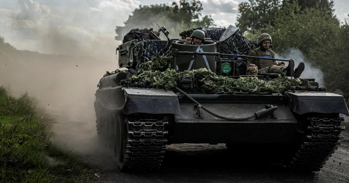 Từ Sumy, Ukraine đưa quân vào lãnh thổ Nga ở vùng Kursk (Ảnh: BBC).