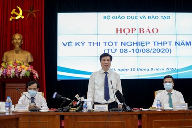 Họp báo "nóng" kì thi tốt nghiệp THPT "đặc biệt nhất lịch sử"