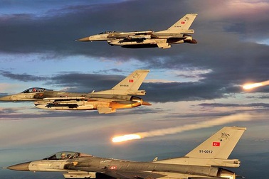 Thổ Nhĩ Kỳ tung dàn F-16 thử hệ thống "rồng lửa" S-400