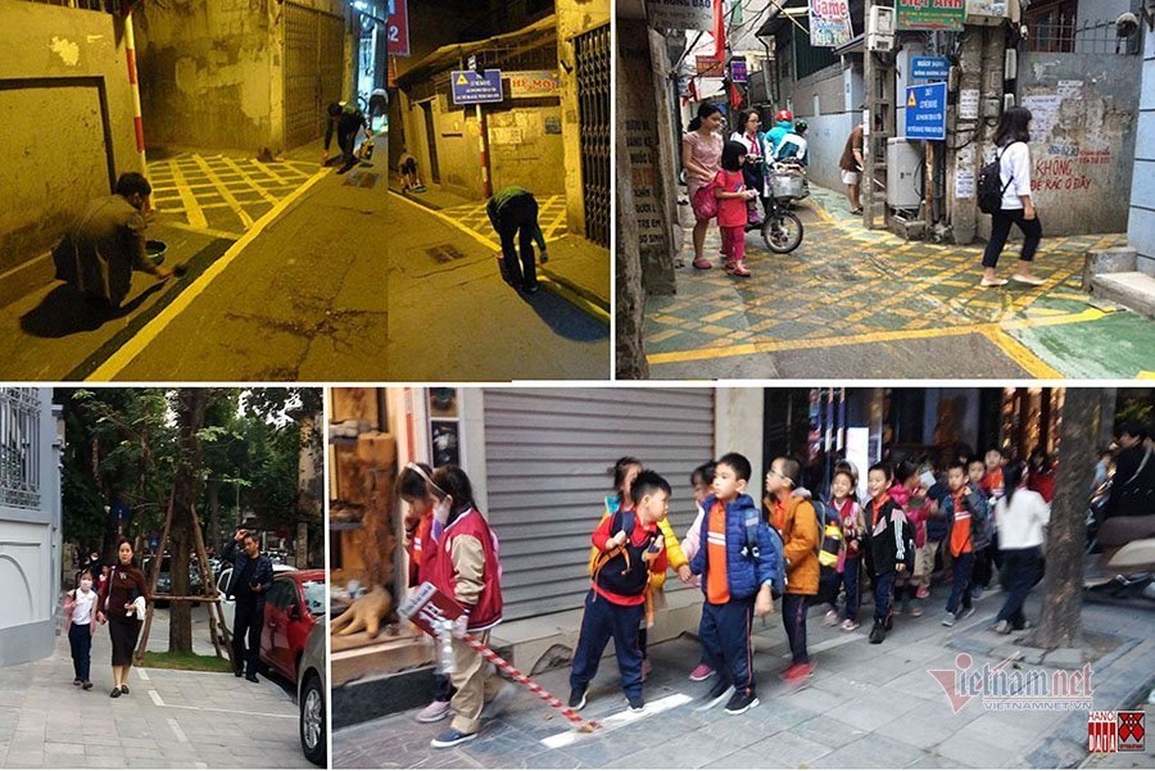 Vỉa hè Hà Nội vô vàn nhiệm vụ, trừ việc dành cho... người đi bộ - 3 Vỉa hè Hà Nội vô vàn nhiệm vụ, trừ việc dành cho... người đi bộ - 3