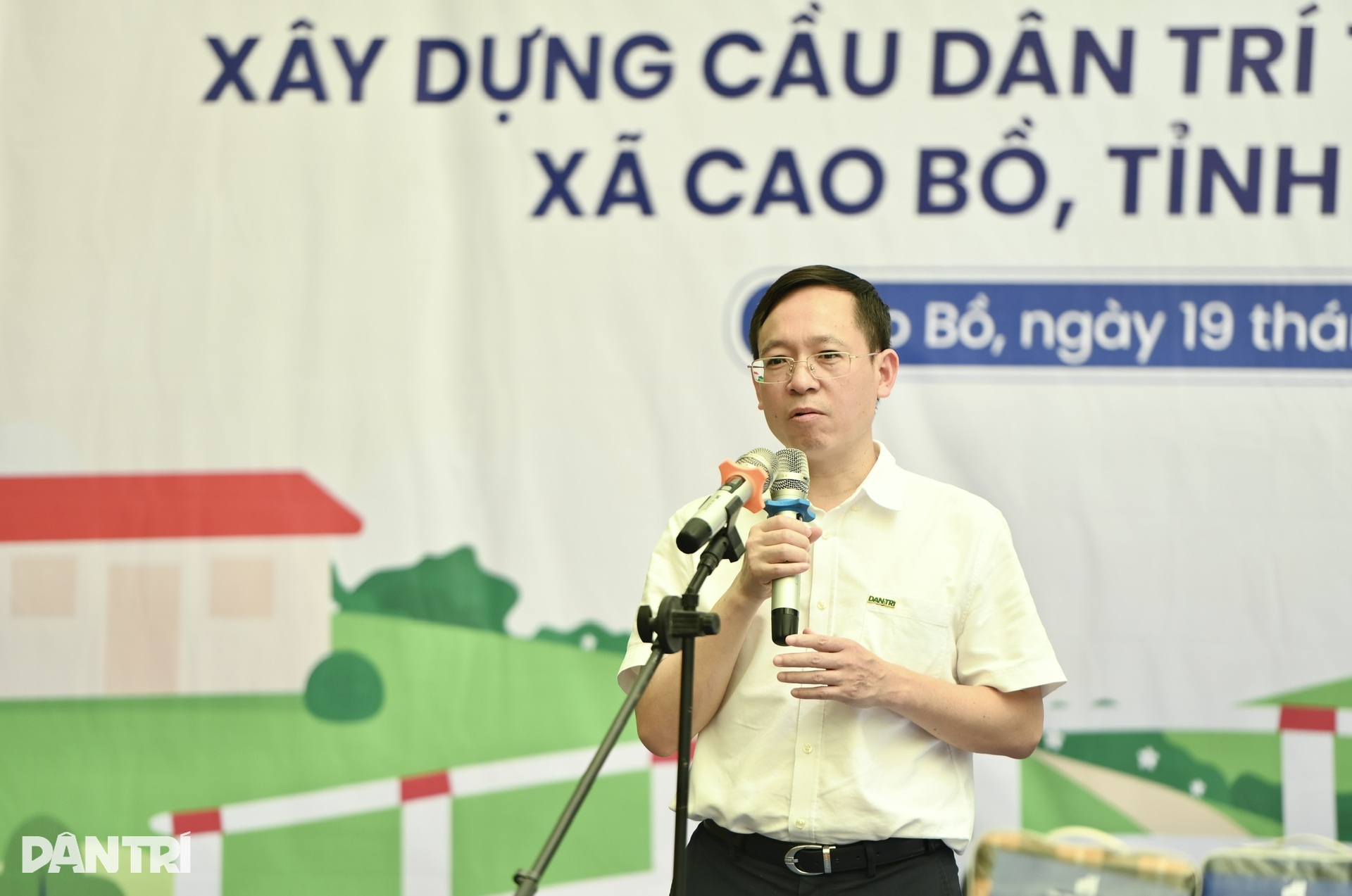 Khởi công cầu Dân trí, xóa nỗi ám ảnh của người dân Cao Bồ khi mưa lũ về - 2 Khởi công cầu Dân trí, xóa nỗi ám ảnh của người dân Cao Bồ khi mưa lũ về - 2