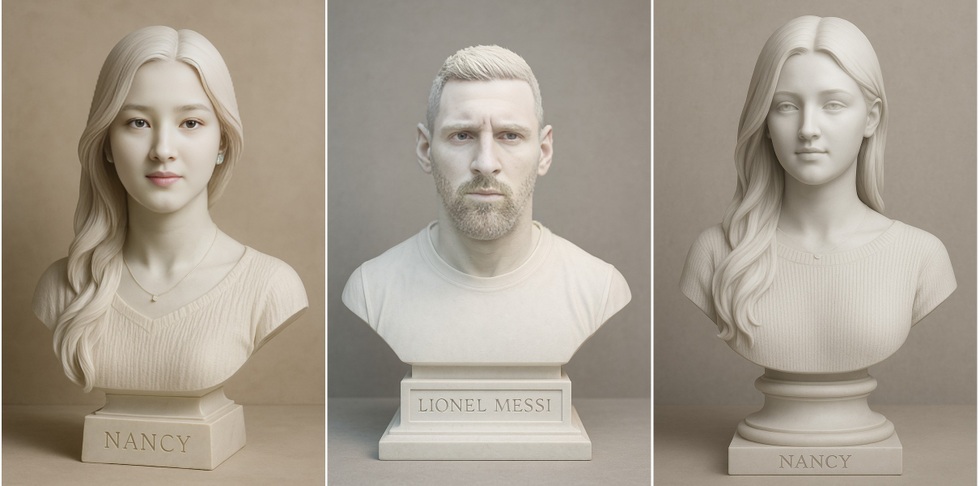 Cách dùng AI tạo bức ảnh tượng bán thân với gương mặt của chính bạn