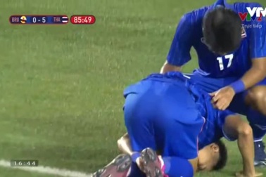 U22 Thái Lan 6-0 U22 Brunei: Cú đúp của Anon