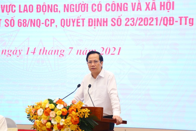 Bộ trưởng Đào Ngọc Dung: Tiền phải đến tay người dân ngay lúc này, không thể chậm trễ hơn - Ảnh 1.