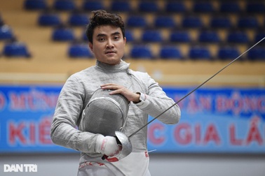 Vũ Thành An tiếc nuối sau thất bại ở trận chung kết giải đấu kiếm quốc gia