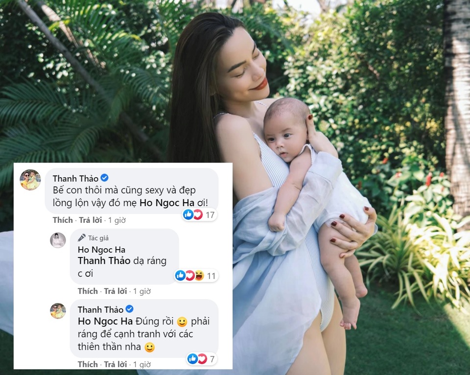 Thanh Thảo ngưỡng mộ Hồ Ngọc Hà bế con vẫn sexy - 2 Thanh Thảo ngưỡng mộ Hồ Ngọc Hà bế con vẫn sexy - 2