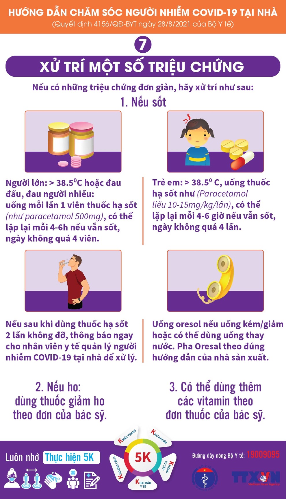 Hướng dẫn chăm sóc F0 điều trị tại nhà - 6 Hướng dẫn chăm sóc F0 điều trị tại nhà - 6