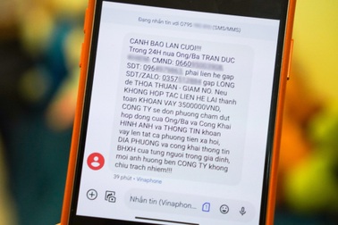 Cảnh giác trò "khủng bố" đòi nợ dịp cận Tết