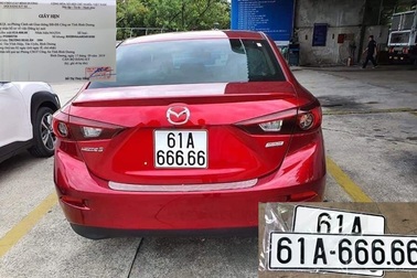 Chuyện lạ: Ba ô tô cùng mang biển số “siêu đẹp” ngũ quý 6?