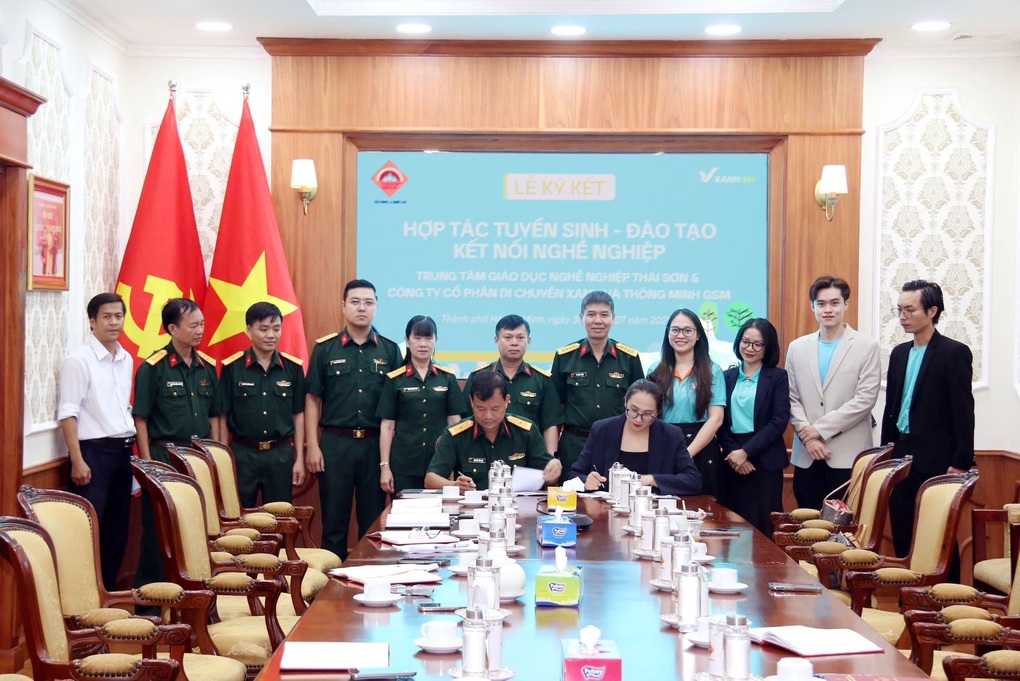 GSM hợp tác trung tâm Thái Sơn tạo việc làm cho bộ đội xuất ngũ - 1 GSM hợp tác trung tâm Thái Sơn tạo việc làm cho bộ đội xuất ngũ - 1