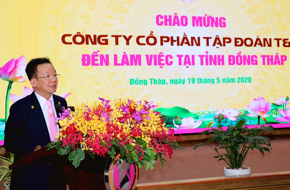 Tập đoàn TT Group hợp tác chiến lược toàn diện với tỉnh Đồng Tháp - 3 Tập đoàn TT Group hợp tác chiến lược toàn diện với tỉnh Đồng Tháp - 3