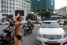 Phân luồng giao thông phục vụ Lễ Quốc tang cố Tổng Bí thư Lê Khả Phiêu