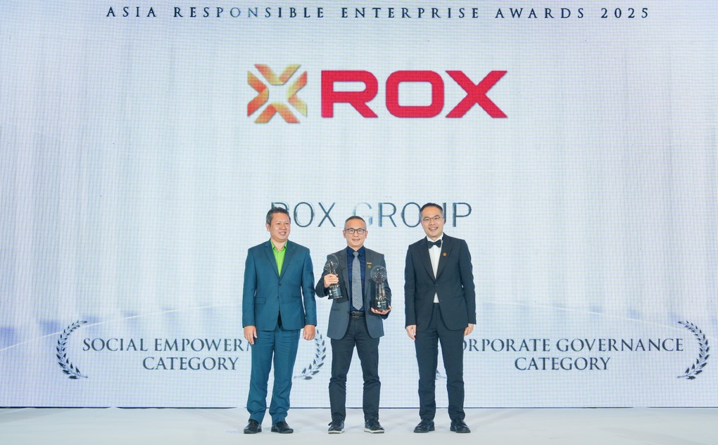 Sáng tạo trong quản trị và CSR, ROX Group được vinh danh tại AREA 2025 - 1 Sáng tạo trong quản trị và CSR, ROX Group được vinh danh tại AREA 2025 - 1