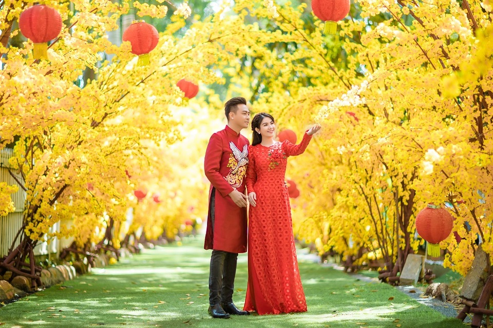 Kha Ly - Thanh Duy mang không khí Tết ở Châu Đốc vào bộ ảnh xuân - 2