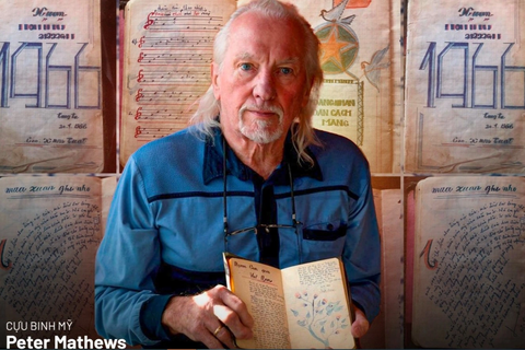 Cựu binh Mỹ sang Việt Nam trả nhật ký cuối tuần này