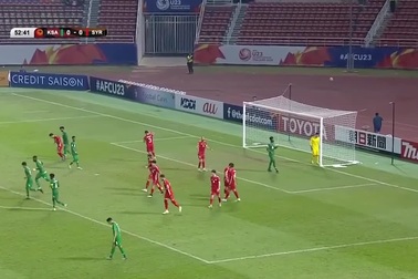 Gục ngã trước U23 Saudi Arabia, U23 Syria vẫn giành vé đi tiếp