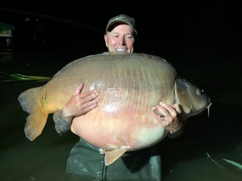 Bắt được cá khổng lồ thuộc họ cá chép nặng 51 kg - 1 Bắt được cá khổng lồ thuộc họ cá chép nặng 51 kg - 1