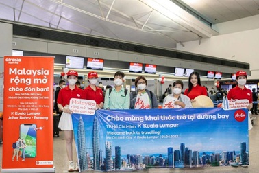 AirAsia trở lại TPHCM, chào đón du khách giữa Malaysia và Việt Nam