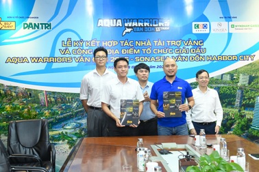 Báo Dân trí và Bolt Event hợp tác CEO Group tổ chức giải đấu Aqua Warriors Vân Đồn 2025