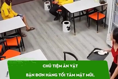 Chủ tiệm ăn vặt bận đơn hàng tối tăm mặt mũi được 10 tài xế trông con giúp