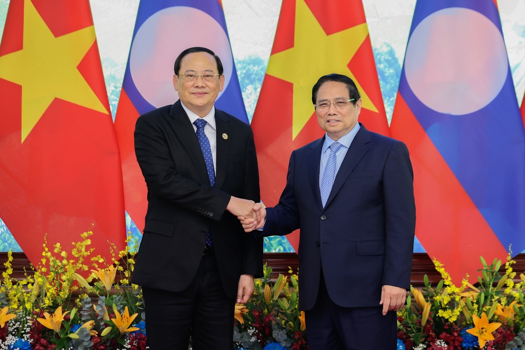 Thủ tướng Phạm Minh Chính gặp Thủ tướng Lào nhân Hội nghị P4G - 1 Thủ tướng Phạm Minh Chính gặp Thủ tướng Lào nhân Hội nghị P4G - 1