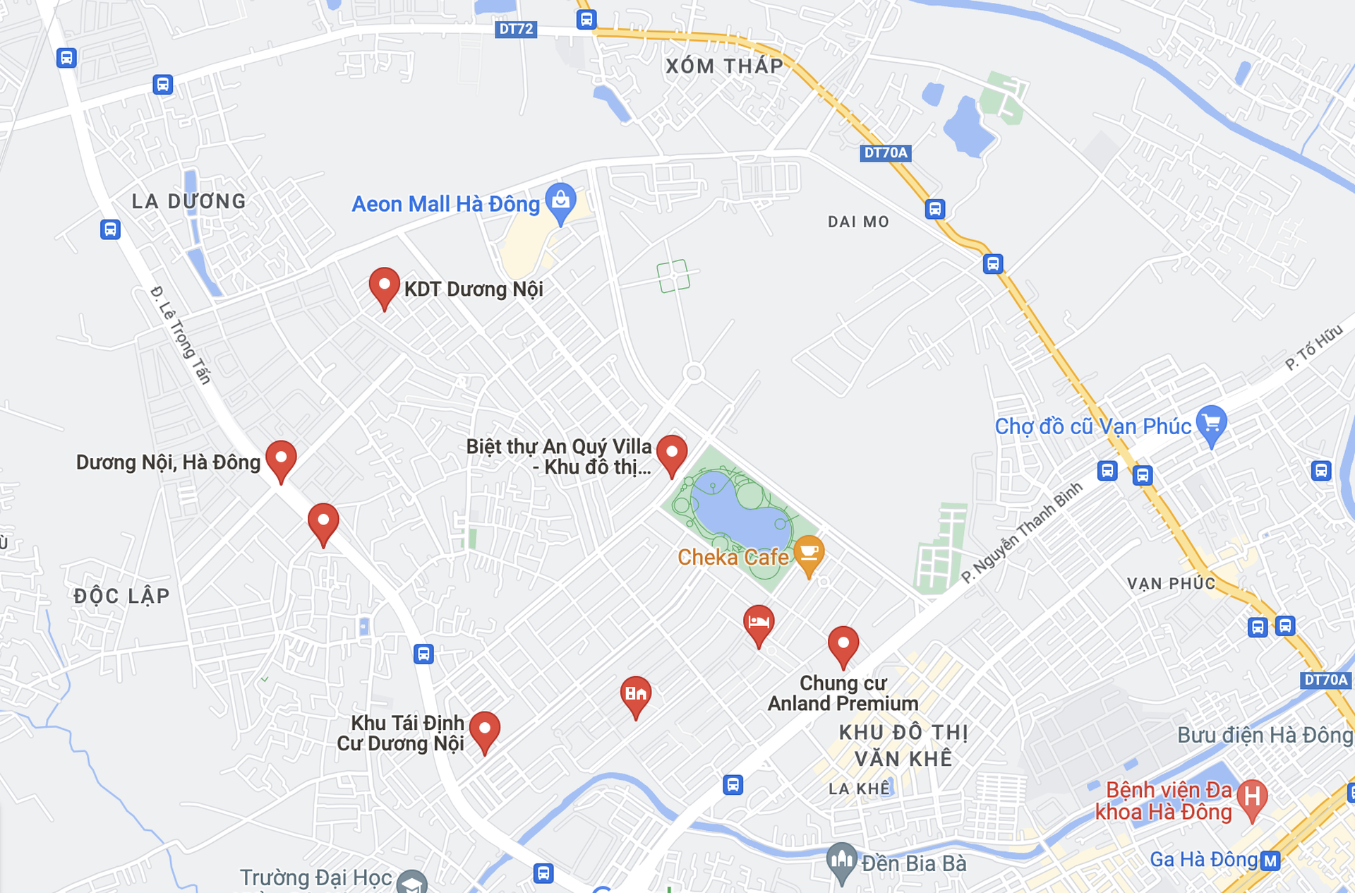 Hiện trạng 2 trục đường quy hoạch đi qua khu đô thị mới Dương Nội - 23 Hiện trạng 2 trục đường quy hoạch đi qua khu đô thị mới Dương Nội - 23