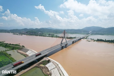 Ngắm cầu Đồng Việt gần 1.500 tỷ đồng nối Bắc Ninh và Hải Phòng