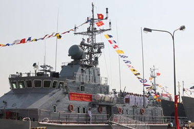 Cận cảnh tàu chiến hiện đại nhất “made in Vietnam”