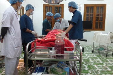 Chuyện về cơ sở y tế độc nhất vô nhị ngoài khơi Vịnh Bắc bộ