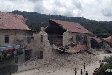 Động đất rung chuyển miền Trung Philippines, 20 người chết