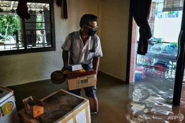 Thái Lan vật lộn với lũ lụt, 70.000 ngôi nhà bị ngập