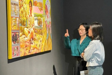 Hơn 60 tác phẩm đương đại trưng bày trong triển lãm "Dệt phối cảnh"