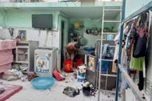 Nghi nổ hầm cầu trong phòng trọ, cô gái 19 tuổi bị thương