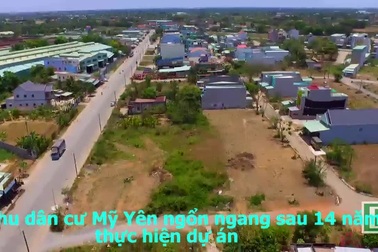 Khu dân cư ngổn ngang sau 14 năm thực hiện dự án