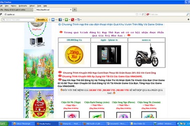 Lập website “nhái” để lừa đảo