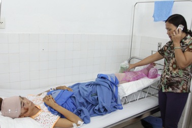 “Nữ hoàng điền kinh” Thanh Hằng gãy lìa xương cẳng chân