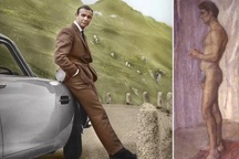 Tranh chấp bức vẽ khắc họa tài tử "điệp viên 007" Sean Connery mặc quần bơi