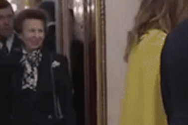 Hành động gây tranh cãi của công chúa Anh trong lễ đón tiếp ông Trump