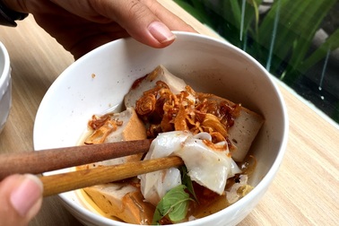 Món ngon từ lá chanh đậm chất Hà Nội giữa lòng Sài Gòn