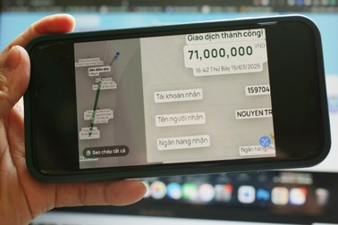 Vụ chuyển 71 triệu đồng cho tài xế Grab: Coi chừng trách nhiệm hình sự