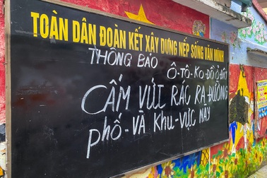 Thông báo “bắt giữ người đổ rác” được xoá bỏ sau phản ánh của báo Dân trí