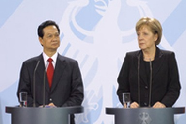 Việt - Đức tăng cường hợp tác trên nhiều lĩnh vực