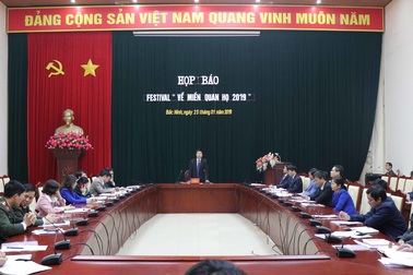 Họp báo Festival “Về miền Quan họ - 2019”