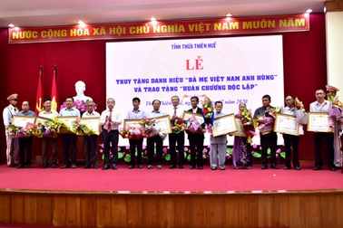 Thừa Thiên Huế: Truy tặng 12 mẹ danh hiệu "Bà mẹ Việt Nam anh hùng"