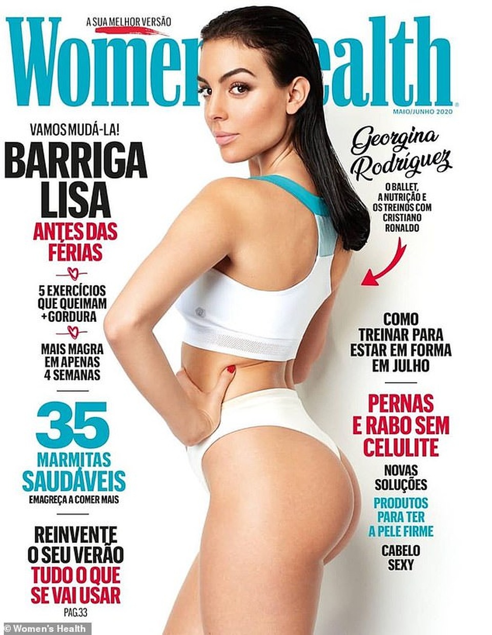 Bạn gái sợ tập thể dục cùng Ronaldo - 1 Bạn gái sợ tập thể dục cùng Ronaldo - 1