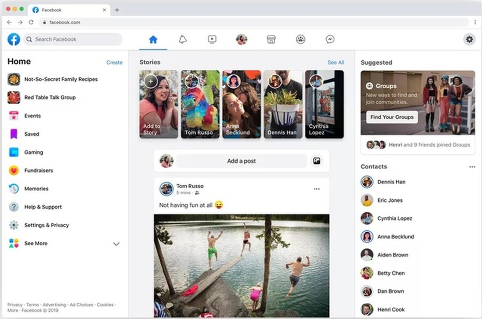 Facebook sẽ bỏ giao diện cũ vào tháng 9 - 1 Facebook sẽ bỏ giao diện cũ vào tháng 9 - 1