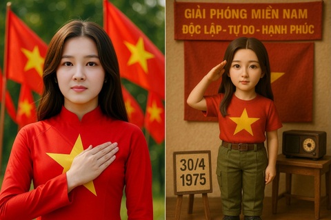 Cách dùng AI tạo hình ảnh hòa cùng không khí ngày Thống nhất đất nước 30/4