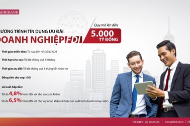 Agribank triển khai các chương trình tín dụng ưu đãi dành cho doanh nghiệp