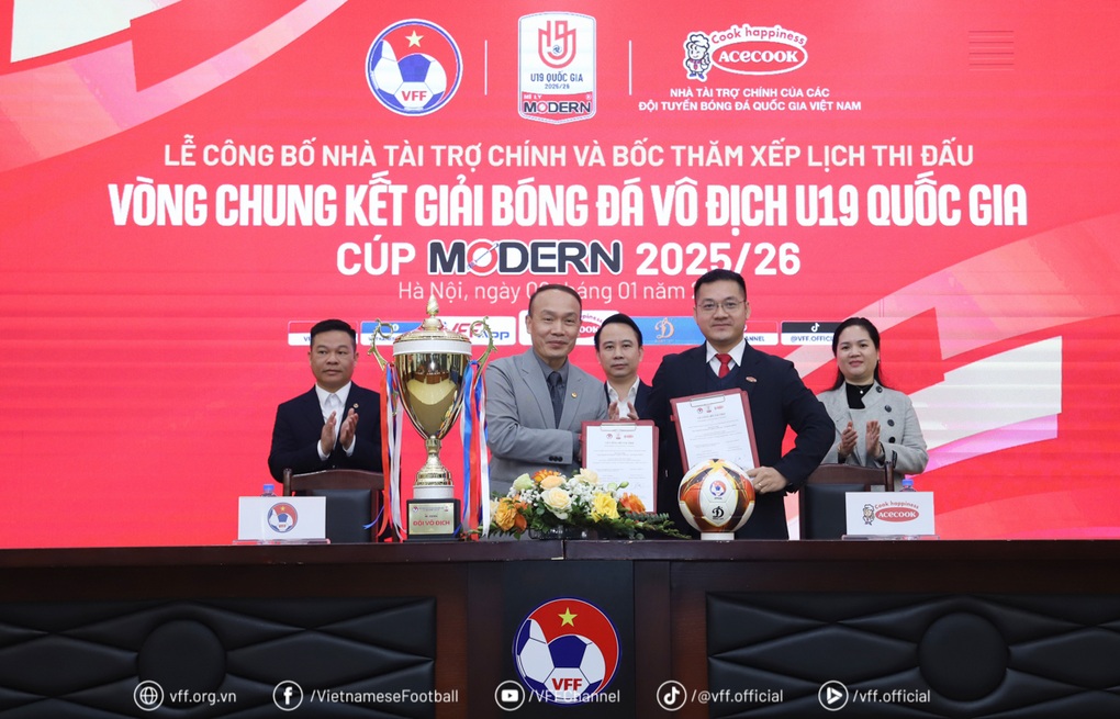 Bốc thăm, xếp lịch thi đấu giải U19 Quốc gia 2025-26 - 2